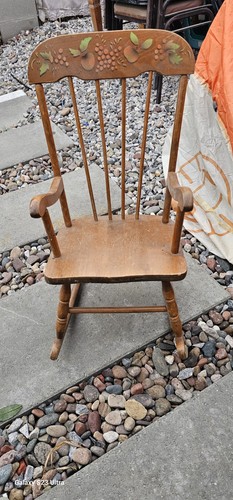 Sedia bambino vintage braccio