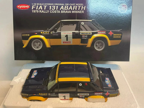 Kyosho fiat 131 - abarth, olio