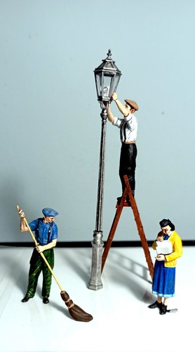Street workers miniart - street,
