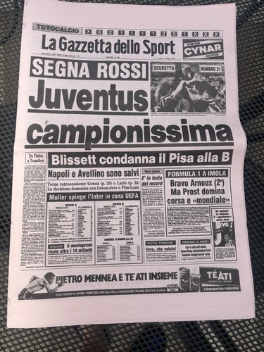 Giornale calcio ristampa - calcio, 7