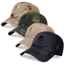 Cappello uomo teschio militare