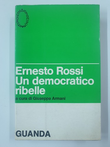 Ernesto rossi democratico - un,