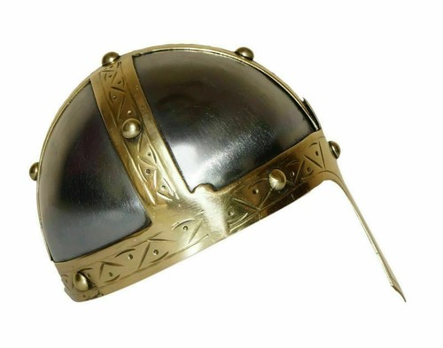 Elmetto timbro ottone - elmetto,