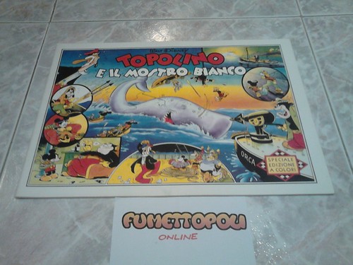 Topolino mostro bianco - topolino,