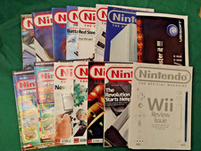 13 Riviste Ufficiali UK Nintendo Bundle Completo 2006 Gennaio-Dic & Xmas edt. + poster