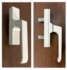 Maniglia cremonese SAVIO Avorio 1013 int. Cm 11,2/10/8,5.