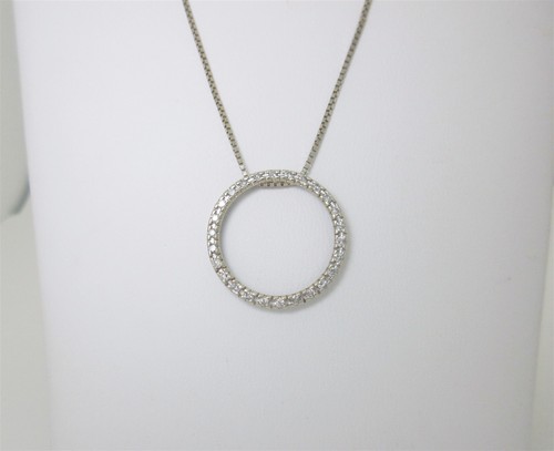 14k white gold diamond - 14k,