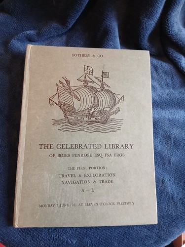1971 sotheby catalogue - catalogue, the