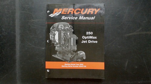 Mercury 250 optimax jet drive - mercury,