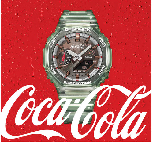Shock coca cola 140th - g-shock,