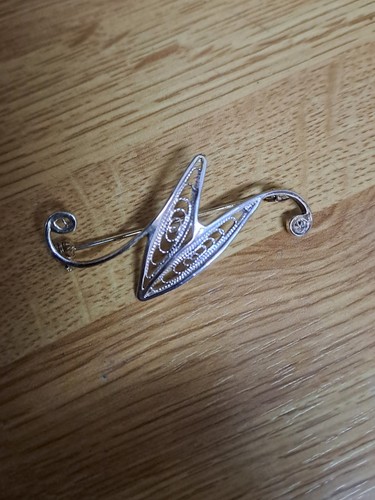 Spilla filigrana argento 925 - argento,