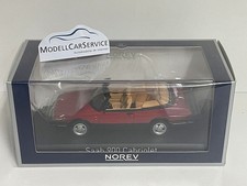 Norev 1/43: 810042 Saab 900 Turbo 16 Cabriolet (1992), Rosso - RARITÀ
