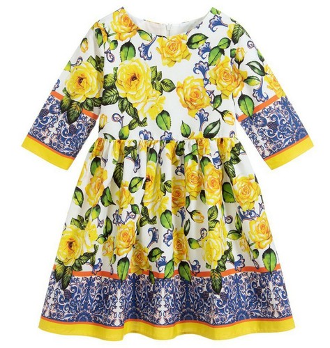 Abito estivo patachou yellow - abito,