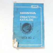 Honda MTX 80 catalogo ricambi