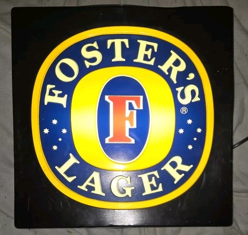 Insegna birra foster lager - birra,