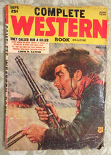 PULP: COMPLETE WESTERN VOL.20, #4 - SEPT 1955 - LEWIS B PATTEN, D.B. NEWTON