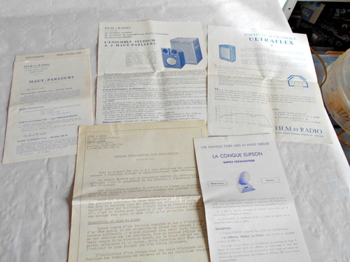 Brochure vintage - brochure, hi-fi