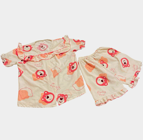 Set top pantaloncini manica - top,