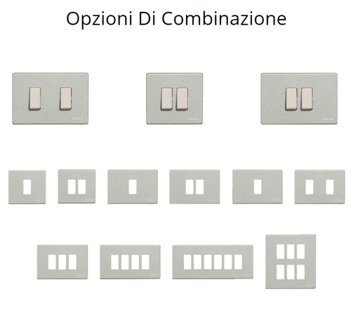 Placca alluminio posti - placca, 4