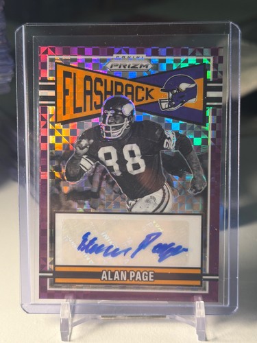 Alan page auto 2025 - 2025, panini