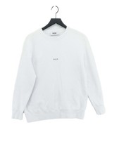 Felpa con cappuccio uomo Msgm