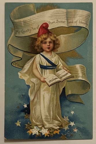 Cartolina antica patriottica - cartolina,