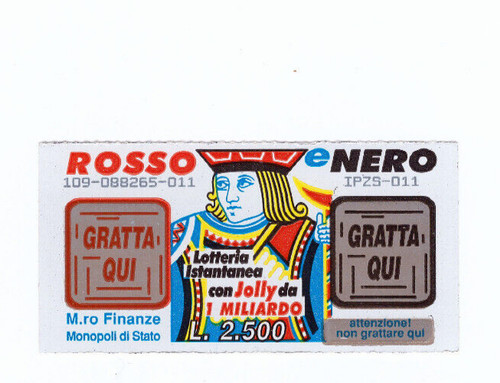 Gratta vinci nuovo - e,