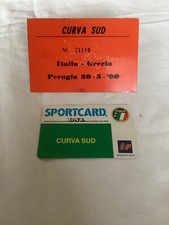 MATCH CALCIO ITALIA 30/5/1990
