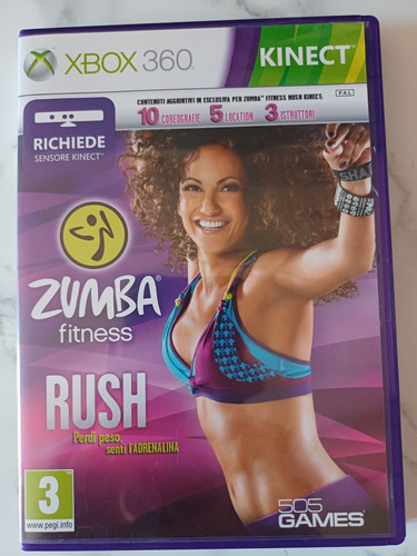 Zumba fitness rush xbox 360 - zumba,