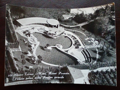 Cartolina abano terme hotel - cartolina,