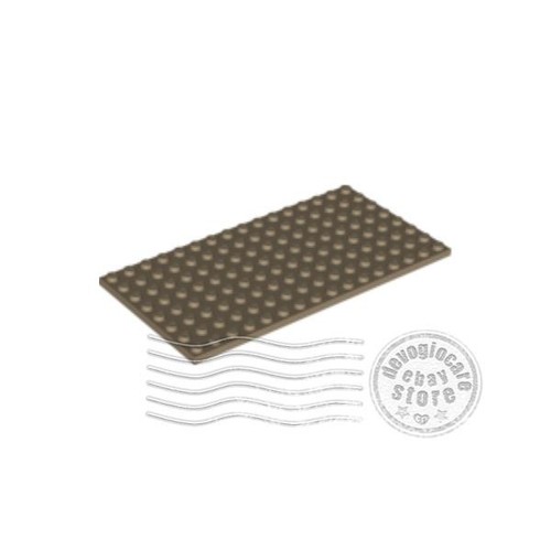 Lego 92438 piastra 8x16 - lego,