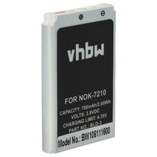 Batteria per Nokia 6610(i) 7210 7250 6610i 6220 7250i 3200 2100 3300 700mAh