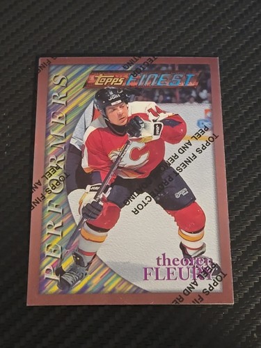 1996 topps finest hockey - topps, card
