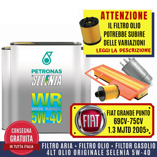 Kit tagliando fiat - kit, grande