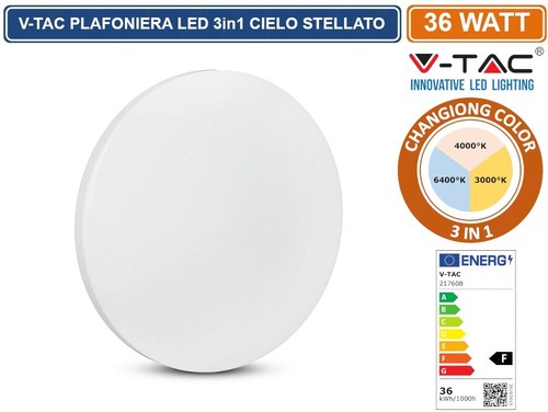 Tac 8436 plafoniera - v-tac, led