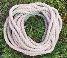 16mm Hemp look 3 strand poly