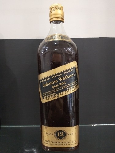 Johnnie walker black label - label, 12