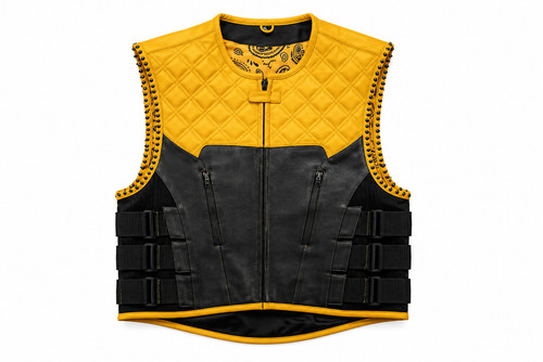 Gilet moto vera pelle di - moto,