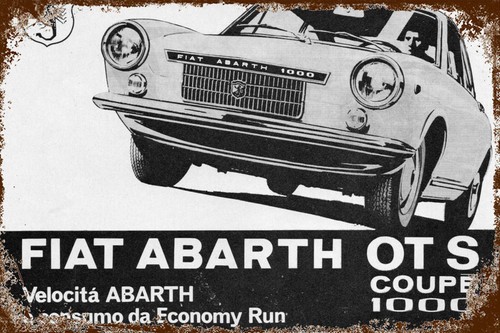 Targa latta fiat - fiat, ot