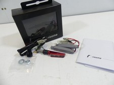 Rizoma Corsa S FR115R Rizoma Indicatore di direzione con luce posteriore rosso alluminio M8 MM1461