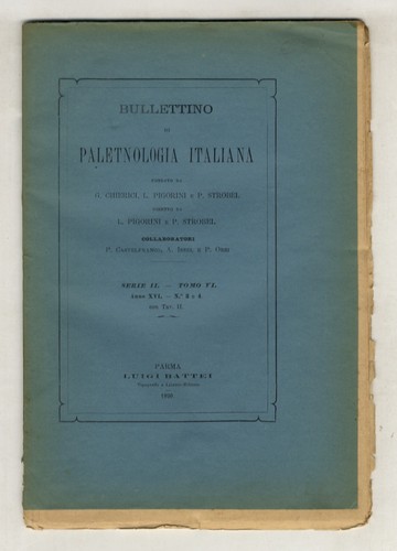 Bullettino paletnologia - di,