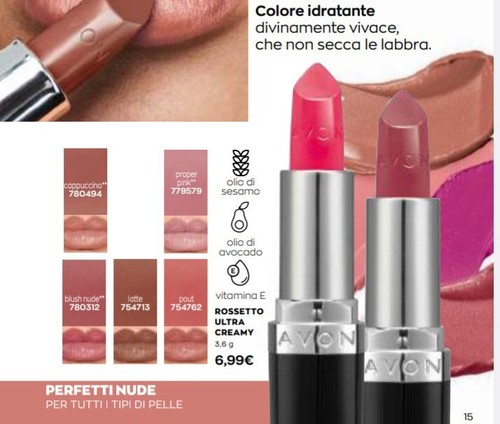 Avon rossetto ultra creamy - ,
