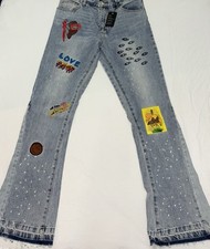 Jeans denim svasato slim