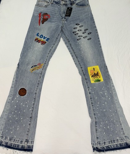 Jeans denim svasato - , slim