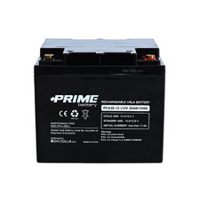 Batteria Solare Ermetica AGM Prime da 12V 38Ah Camper Nautica Impianti Solari