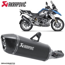 Scarico BMW R 1200 GS ABS Adventure 90 Jahre 2013 AKRAPOVIC Titanio Nero S-B1...