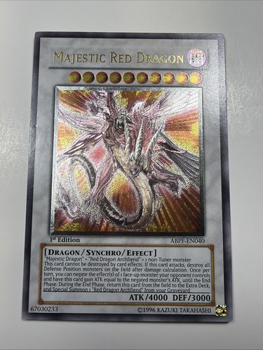 Yugioh majestic drago - yugioh, rosso