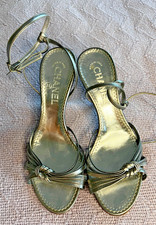 Sandali vintage CHANEL argento