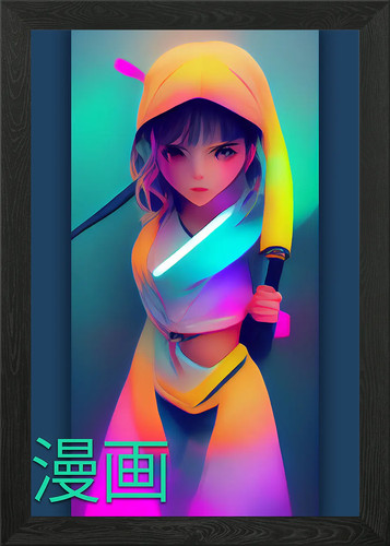 Poster arte parete con - da,