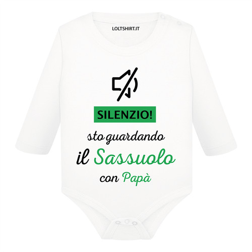 Body divertente neonato manica